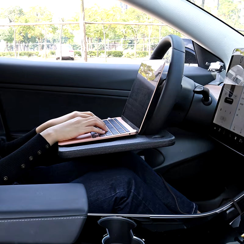 Portable Car Steering Wheel Tray 