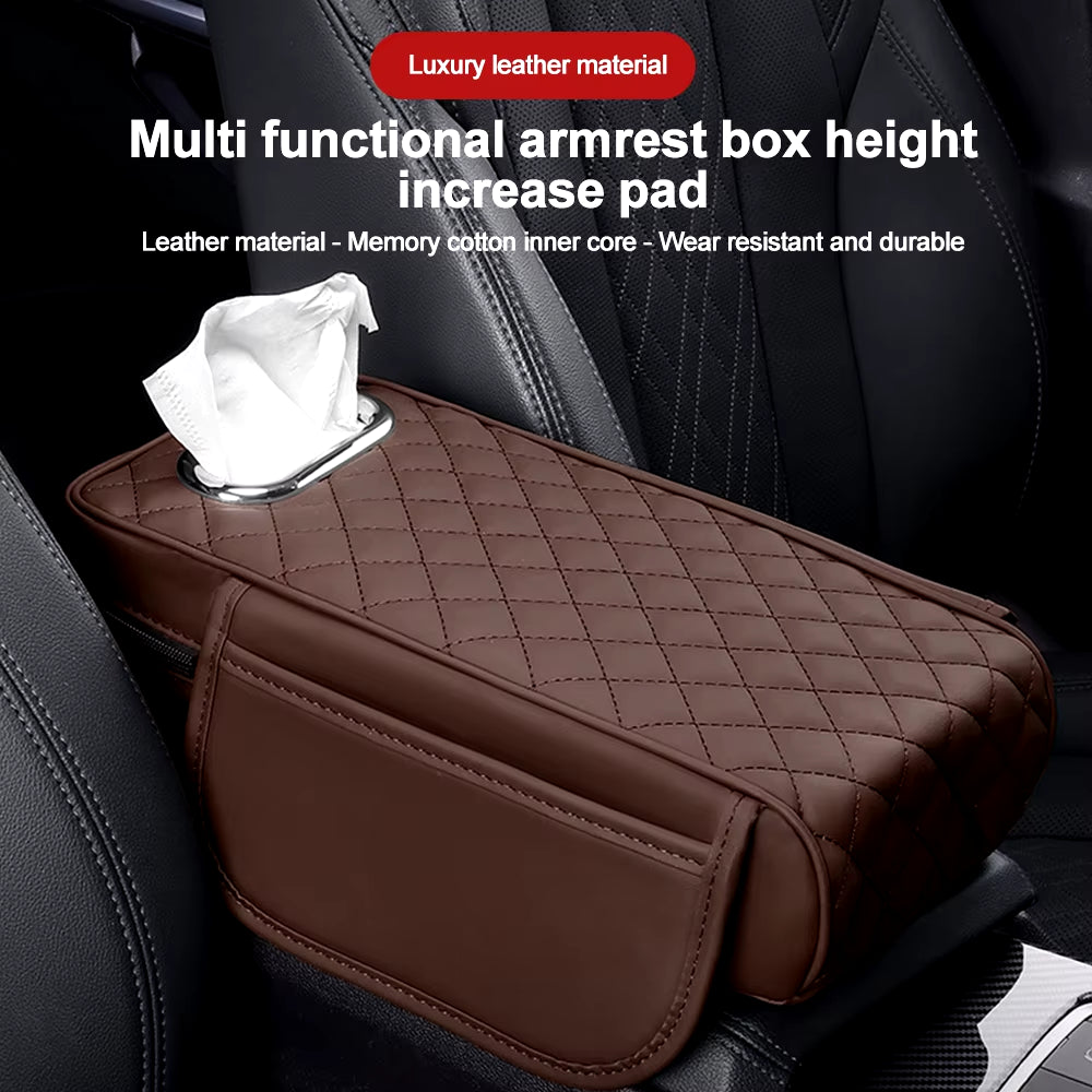 Center Console Protection Armrest w/ Storage 